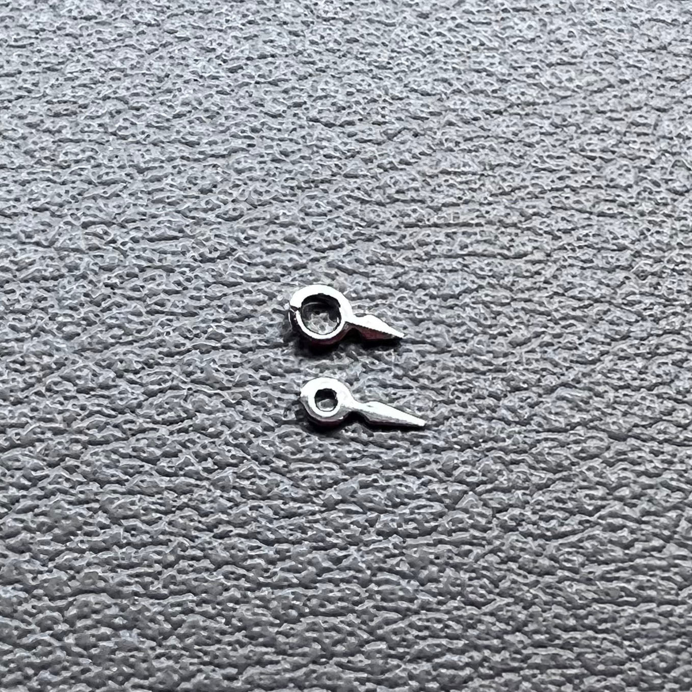 2 Sets/Pack 3x2.5mm Silver Watch Hands for Ronda 763 762 751 1062 1063 Movement