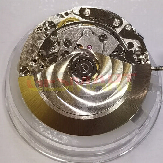 Dandong 7750 automatic watch movement with small second at 6 o'clock, ultra-thin design.