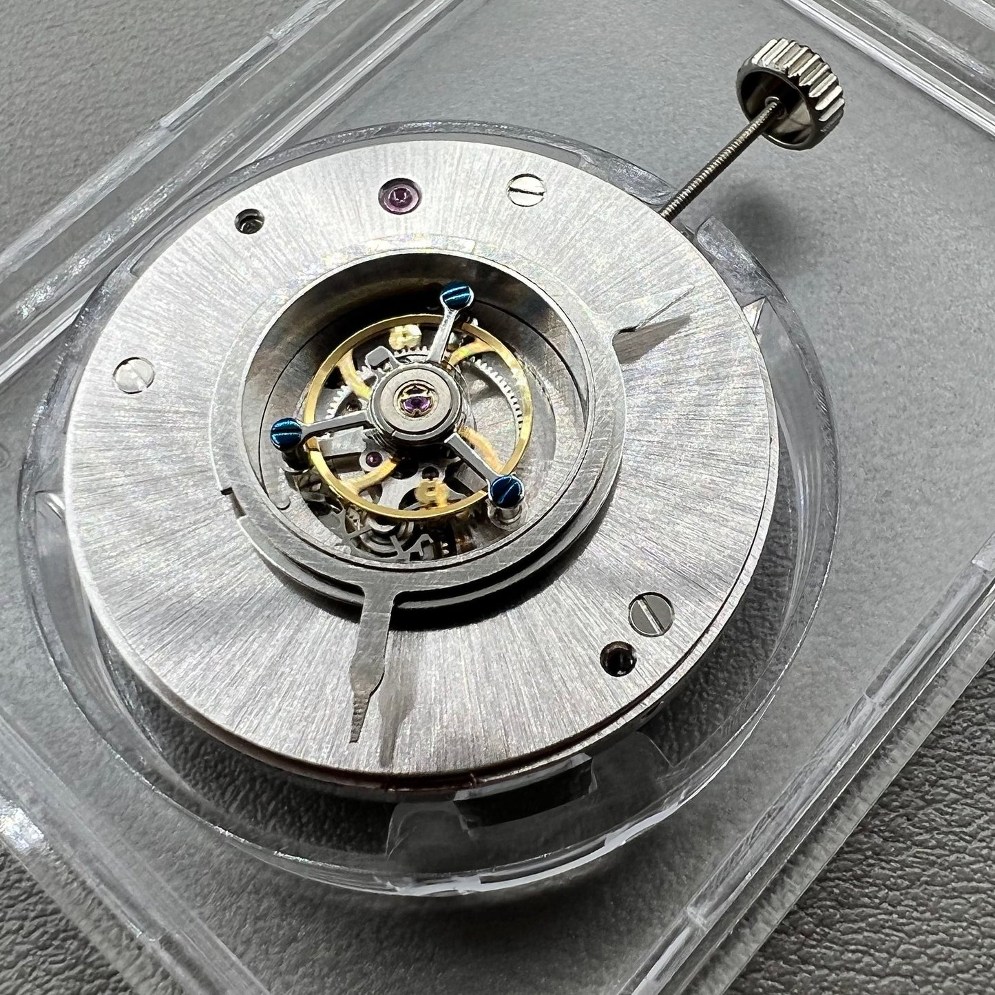 Hangzhou Tourbillon Automatik Uhrwerk 3JZ0E Mechanisch 2 Zeiger