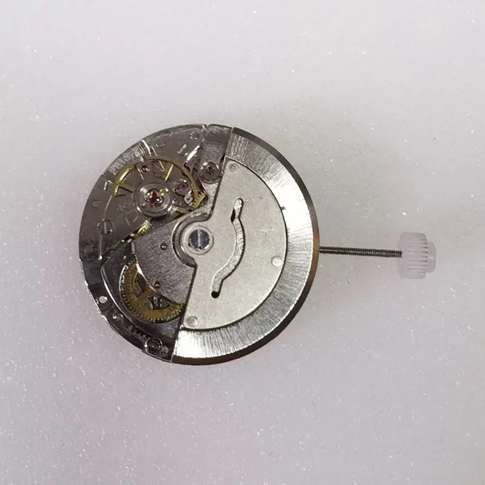 Automatic watch movement with dual calendar for 2813, 8200, 8205 models by reliable brand.