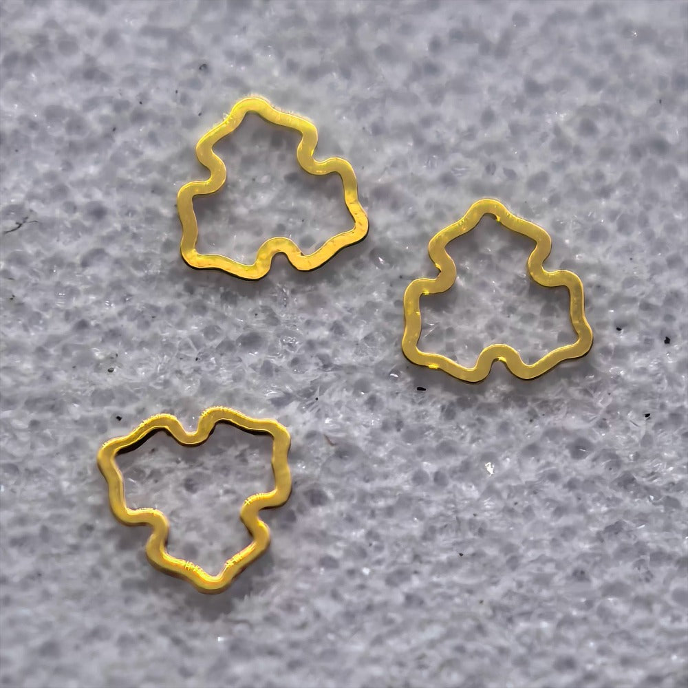 Set of 3 watch balance wheel splint jumpers for ETA2824 2834 2836 movements, precise fit.