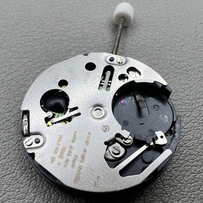 Swiss ISA 2320 watch accessory with white dial, quartz movement, date display at 3 o'clock by Swiss brand.