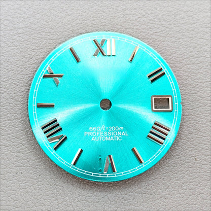 watch dial with S logo