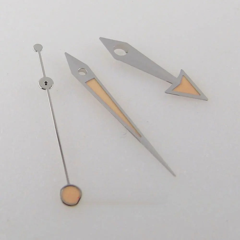 LUME Lollipop ORANGE WATCH HANDS fit ETA 2824 2836 8215 NH35 NH36 7s26 movement