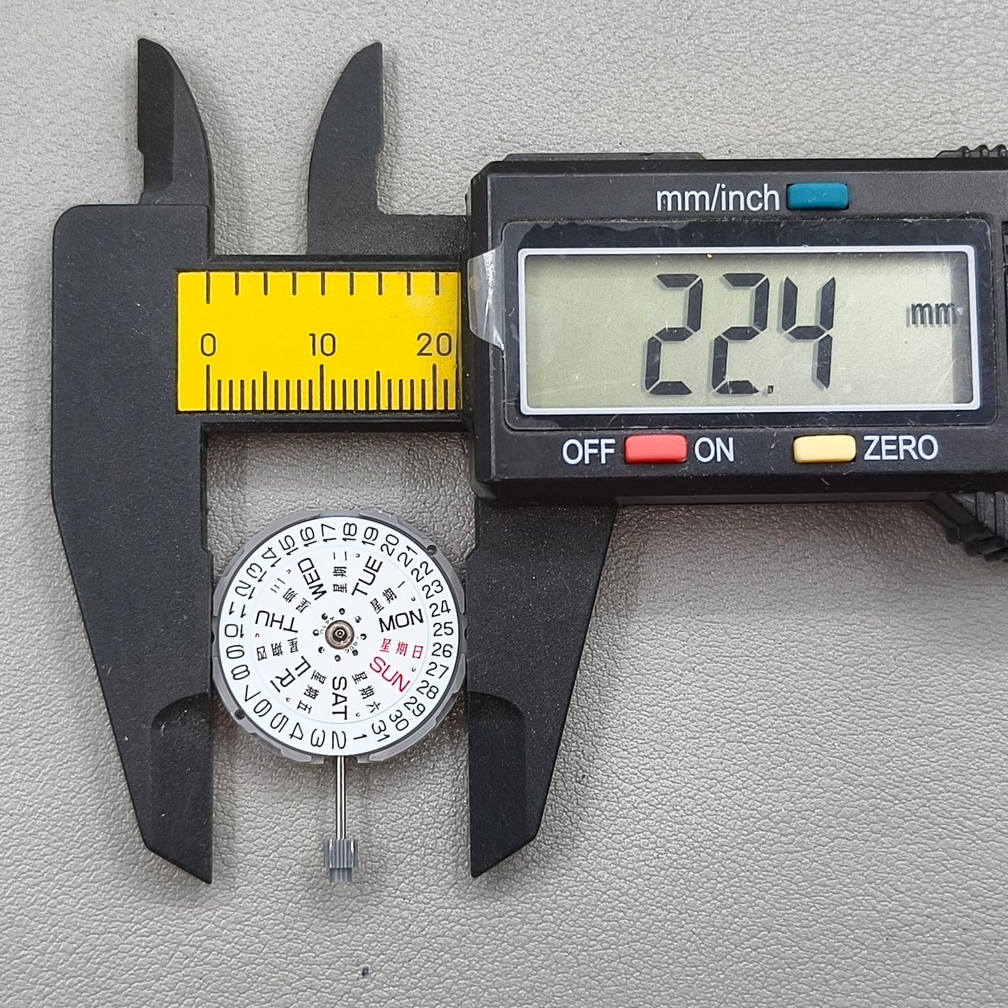 Miyota GM02 Quartz Movement Date Day Replacement of GM00 Date@3