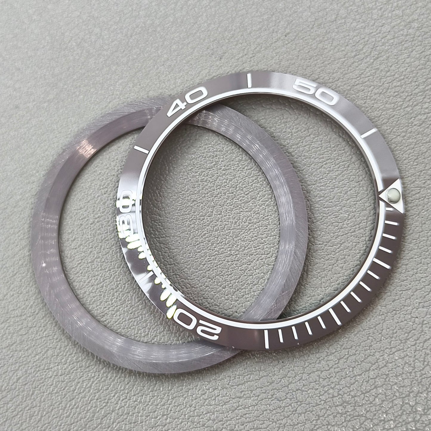 38mm/30.5mm Matte Brown Aluminium Watch Bezel Insert Watch