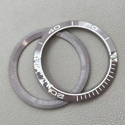 38mm/30.5mm Matte Brown Aluminium Watch Bezel Insert Watch