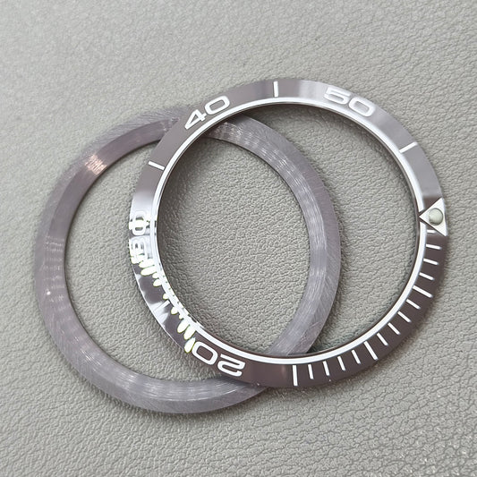 38mm/30.5mm Matte Brown Aluminium Watch Bezel Insert Watch