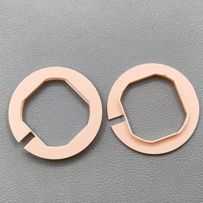 3 PIECES Watch Case Cushion Mount Spacer Ring Fixing Ring for HTR VX43 Movement