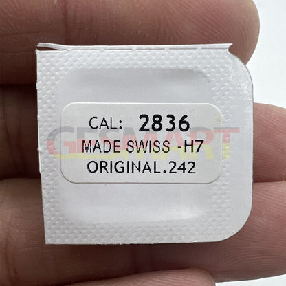 Cannon pinion with driving wheel for ETA2824/2836, precise watch part.