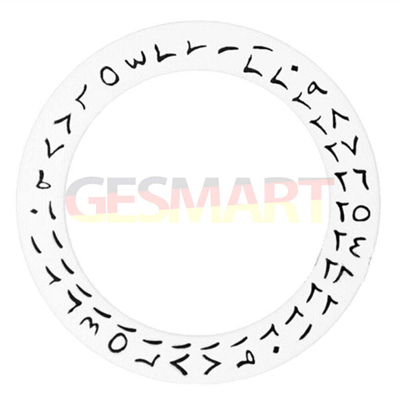 Black Arabic Font Date Disk Wheel Date Wheel for Movement NH35 NH36 Date At 3