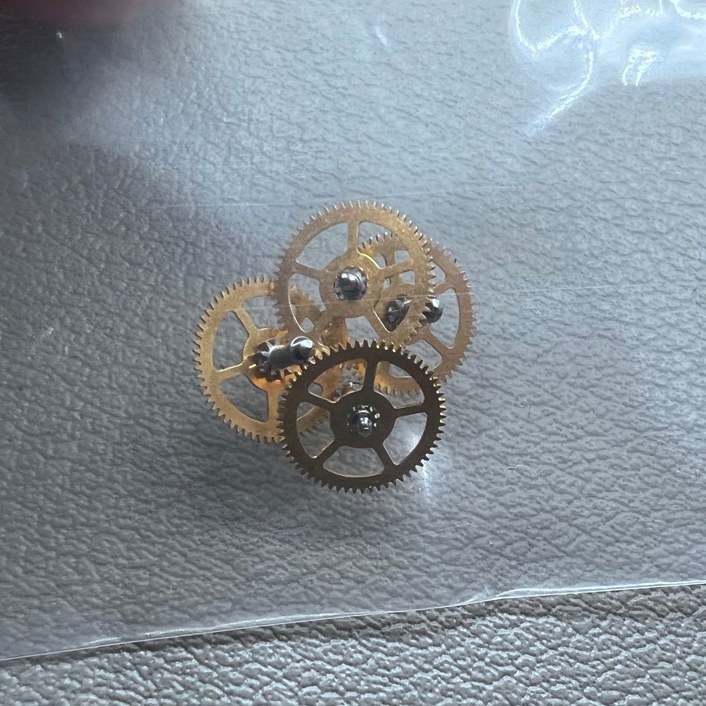 Set of 2 ETA C01.211 movement reduction wheels for precise watch accessory repair.