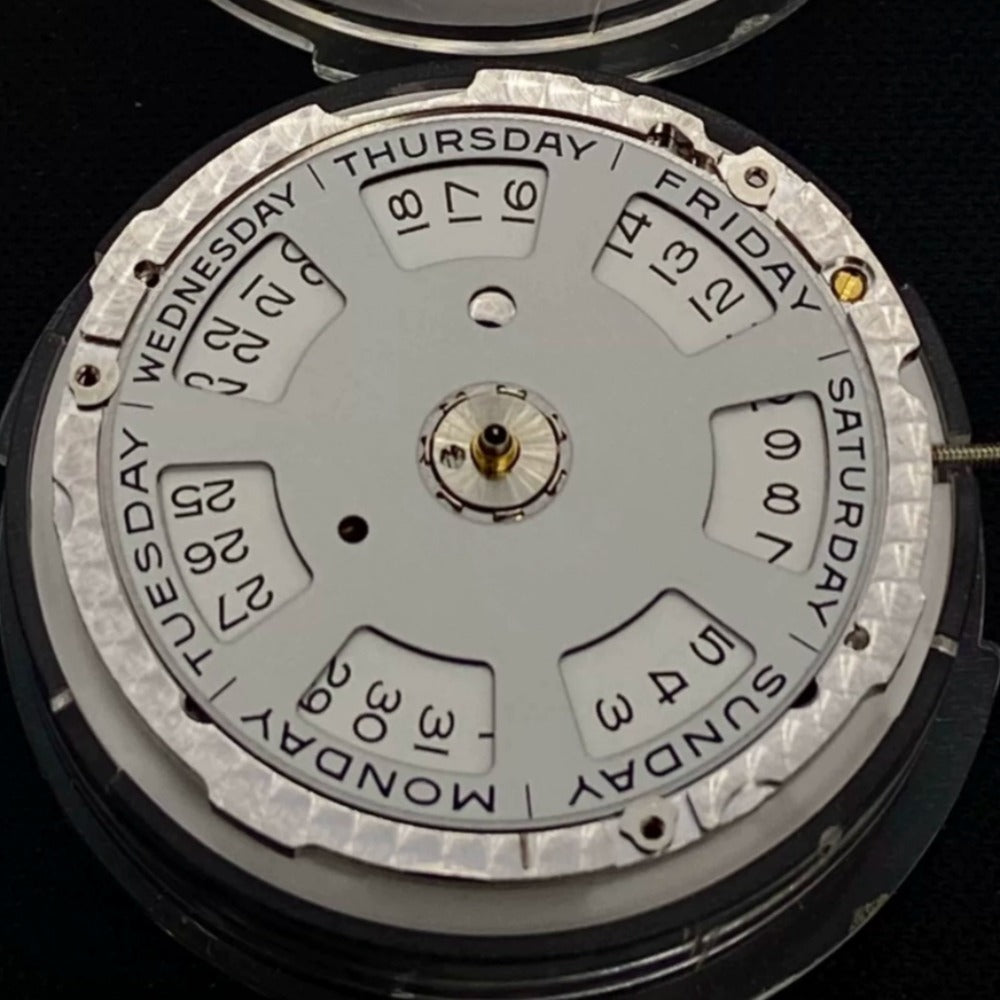 China Made 3255 automatic watch movement with double calendar and wide disk for precise timekeeping