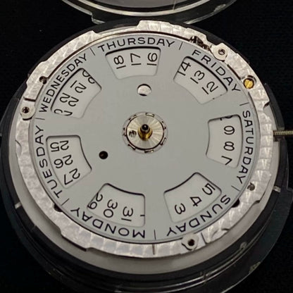 China Made 3255 automatic watch movement with double calendar and wide disk for precise timekeeping