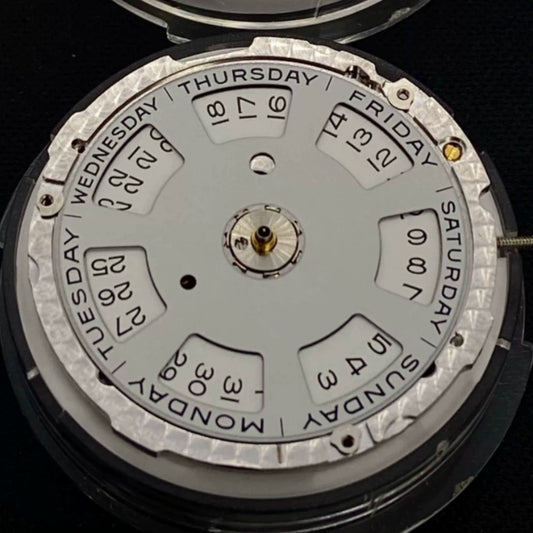China Made 3255 automatic watch movement with double calendar and wide disk for precise timekeeping
