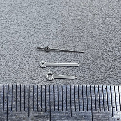 2 Sets/Pack Silver Trim Watch Hands for Miyota 1M12 Movement