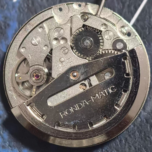 ETA CAL1219 Watch Mechanical Movement Red Font 3 Hands Double Calendar