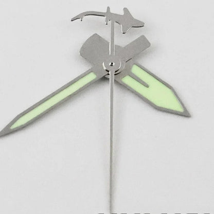 Shark Second Hands C3 Luminous Watch Hands for NH34 NH35 NH36 NH38 NH70 NH72