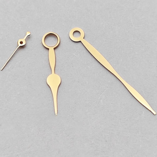 16.5x11.5x5mm Golden Watch Hands Set for ETA6497 6498 ST3600 Movement