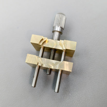 2 PIECES Watch Movement Holder Clamp Vise Copper Vintage Small & Big Size