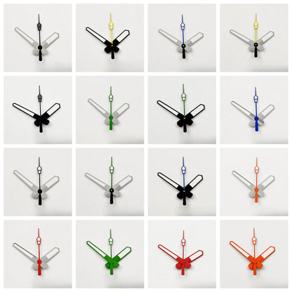62MAS Multicolor Watch Hands for NH34 NH35 NH36 NH38 4R/7S C3 Strong Luminous