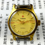 China Liaocheng TAISHAN Manual Mechanical Lady Watch 19 Jews Golden Nail