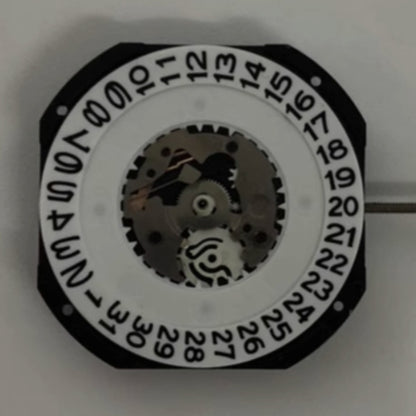 Set of 3 SL30 quartz movement watch repair parts with large date display at 3 o'clock.