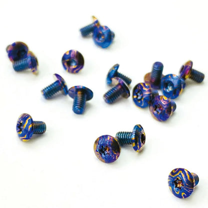 1. Timascus 7mm knife handle screw M3.5 T8 button head for durable knife assembly  