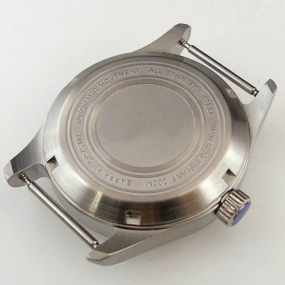 Brushed 36/39mm Steel Watch Case Fit 8215 821A NH34/35/36 ETA 2824 PT5000
