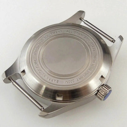 Brushed 36/39mm Steel Watch Case Fit 8215 821A NH34/35/36 ETA 2824 PT5000