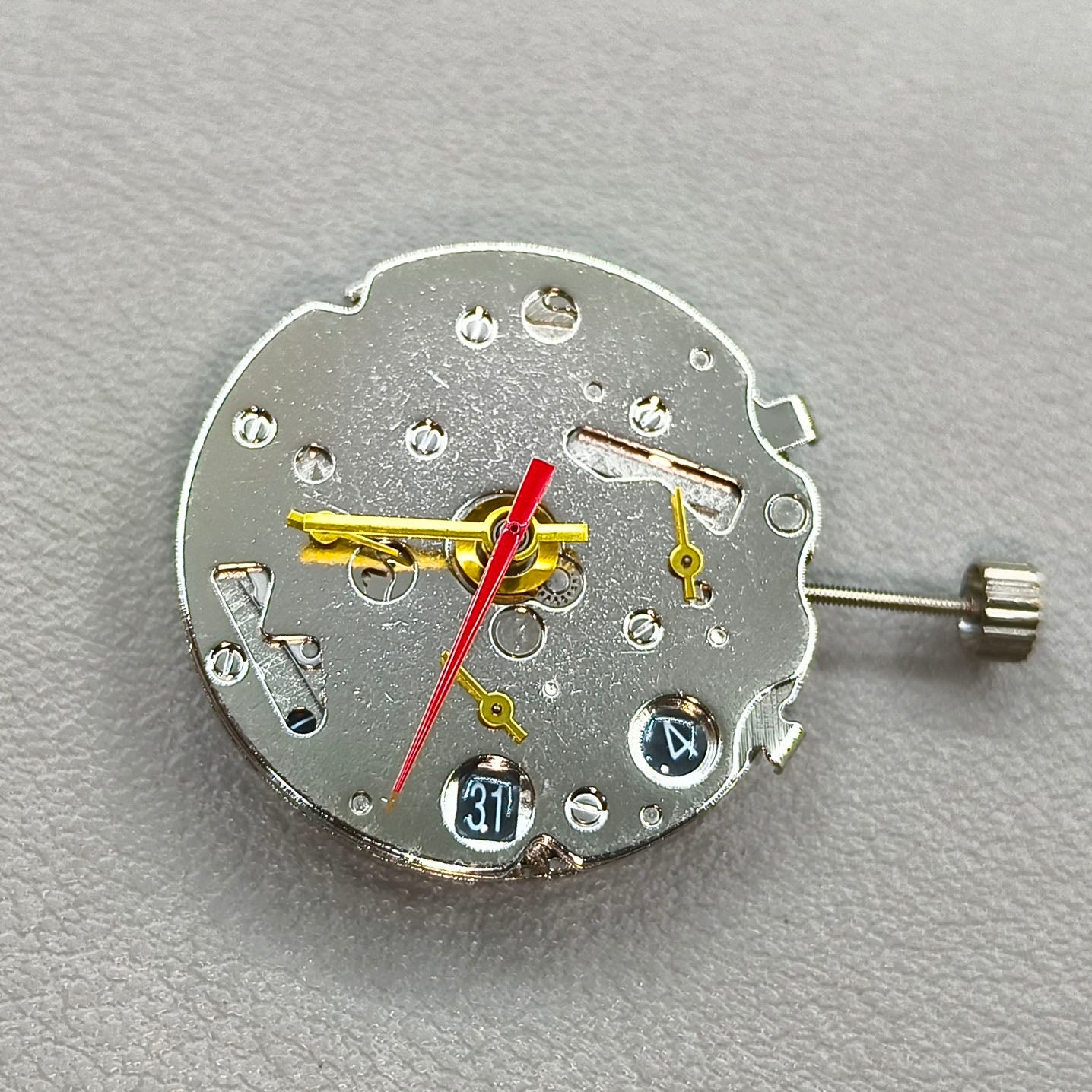 ST16 Mechanical Movement Black Calendar 7 Hands Date@6