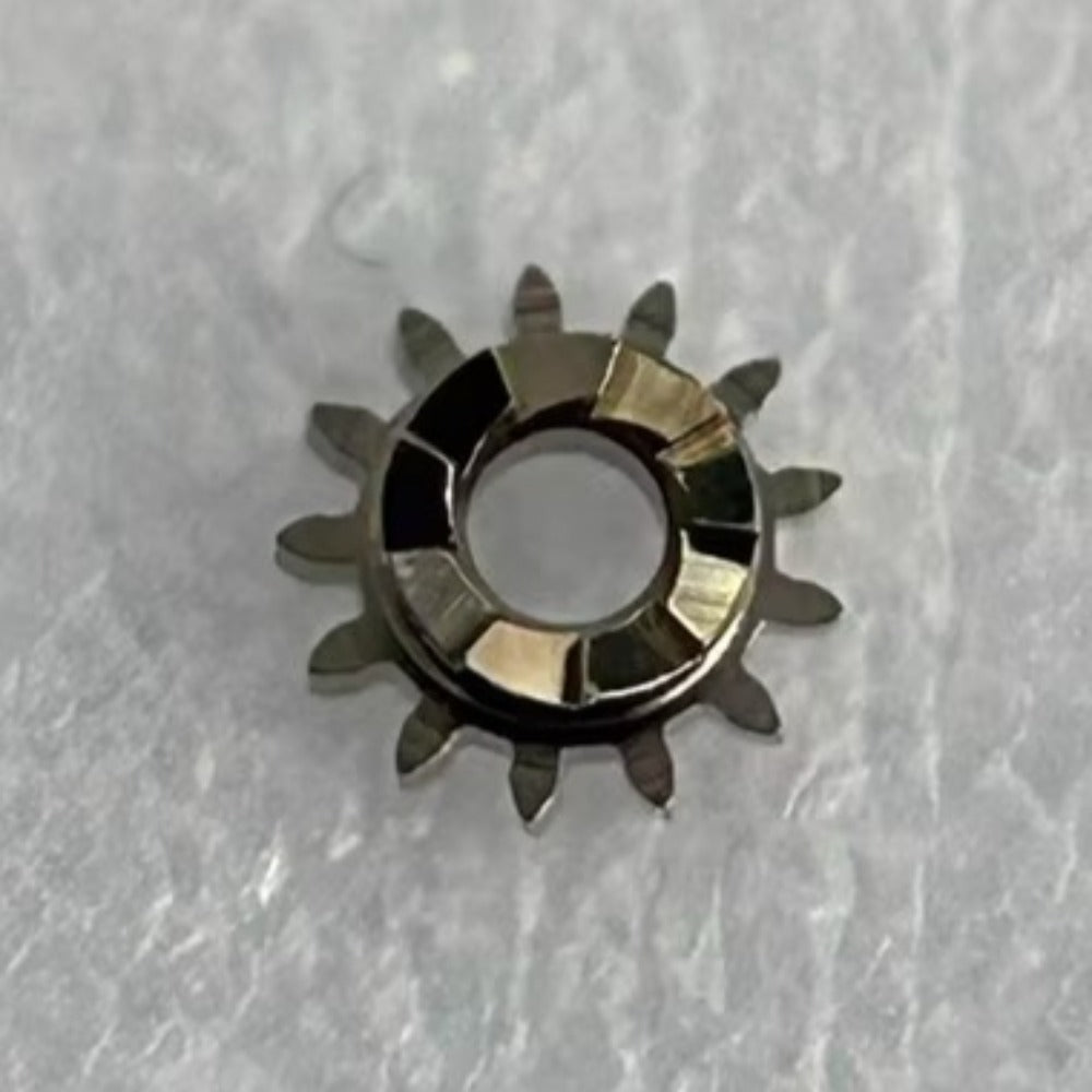 Winding pinion replacement part for 8500 watch movement, compatible with various watch brands.