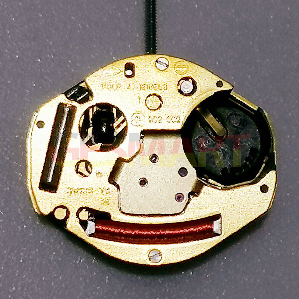 Montre <tc>ETA</tc> 902.002 à quartz, mouvement 2 aiguilles, fabrication suisse