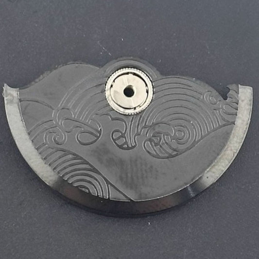 Modified Black Auspicious Clouds Rotor Oscillating Weight for NH35 NH36 Movement