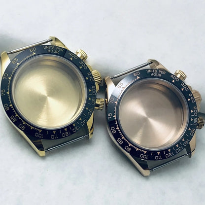 Modified Daytona Chronograph 40mm VK63 Ceramic Bezel Watch Case Fit VK63A VK64