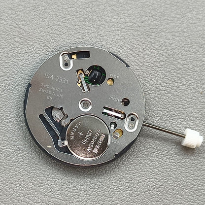 Swiss ISA 2331 Black Dial Watch Quartz Movement Date@6