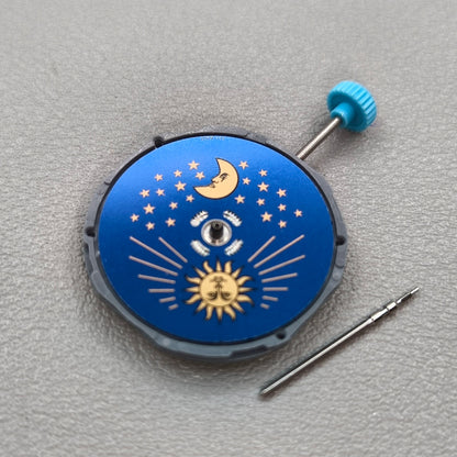 Japan Miyota 6M90 Quartz Movement 3 Hands with Moonphase