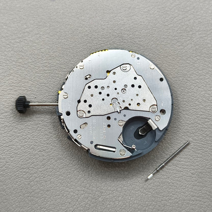 Miyota 6S10 Quartz Movement Watch Part Black Disk Date@3