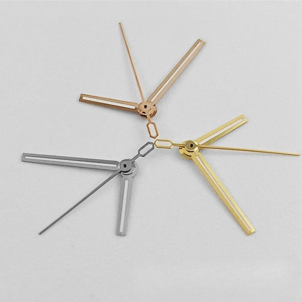 Green Luminous Watch Hands fit NH34/35 NH36 For Perpetual Land-Dweller Pointers