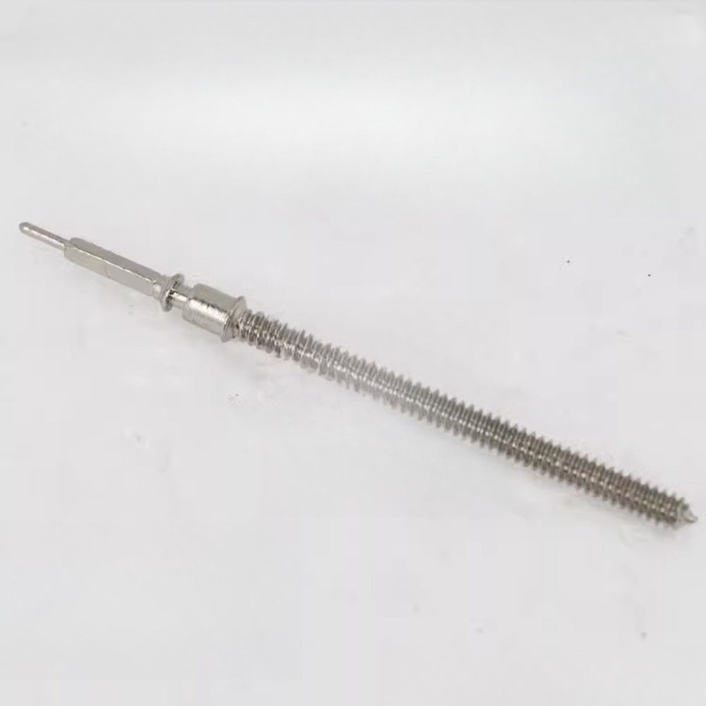 Set of 5 original ETA watch winding stems for L595.2 L592.2 movements, ideal for precise watch repairs.