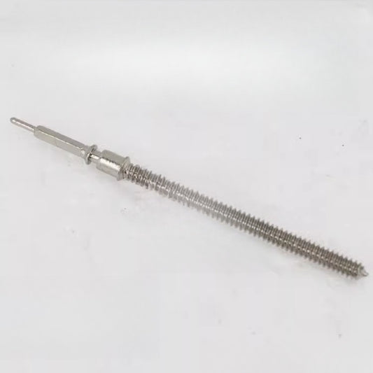 Set of 5 original ETA watch winding stems for L595.2 L592.2 movements, ideal for precise watch repairs.