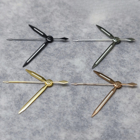 Multicolor Watch Hands with  C3 Green luminous for NH34 NH35 4R35 NH36 4R36