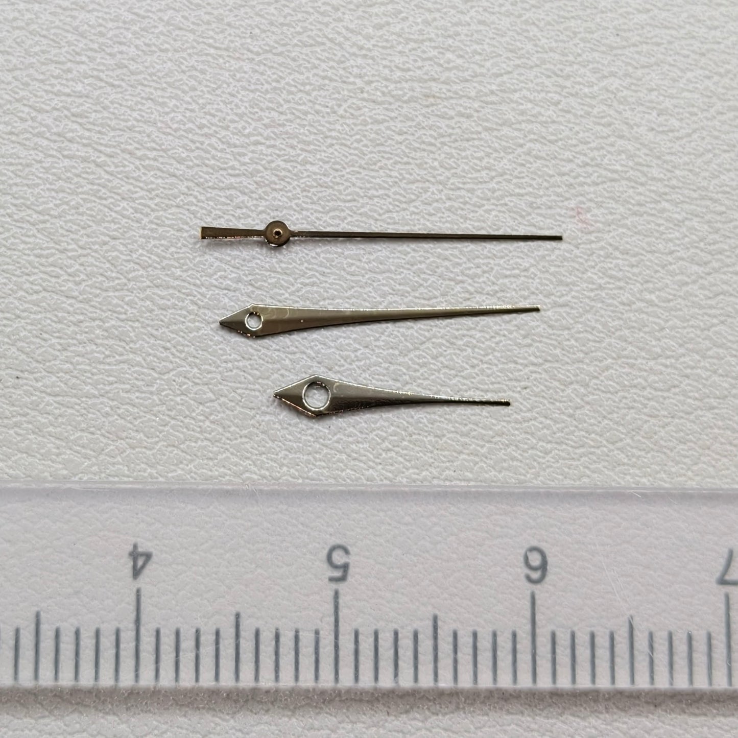 2 Sets/Pack Black Plating Watch Hands for Miyota 2035 Watch Movement