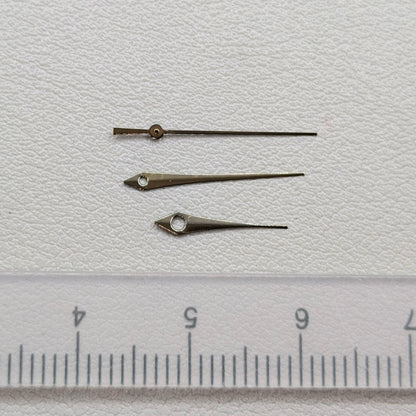 2 Sets/Pack Black Plating Watch Hands for Miyota 2035 Watch Movement