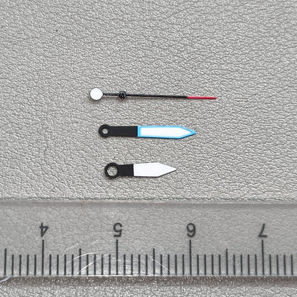 2 Sets/Pack Blue Trim Green Luminous Watch Hands For NH35A NH36A Movement