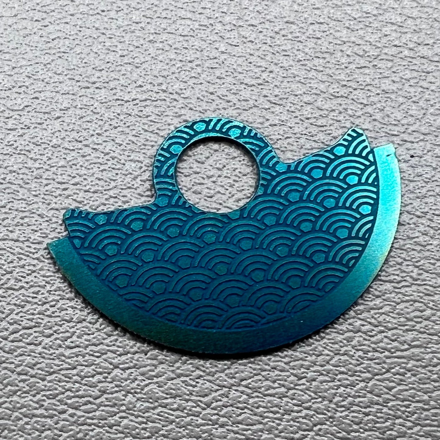 Dunkelgrünes Wellenmetall Oszillierendes Rotorgewicht Ersatz NH35 NH36