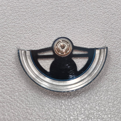 Modified Blue Hollow S Carved Oscillating Weight Rotor for NH35 NH36 Movement