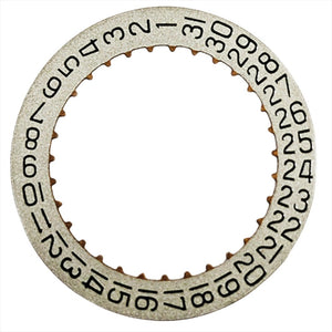 London Font Date At 3 Date Disk Wheel Generic for Cartier Blue Balloon ETA 2892 Movement
