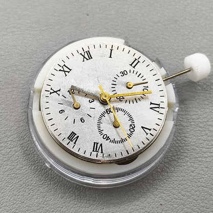 China Made 7753 White Disk Machanical Movement Clone for Daytona
