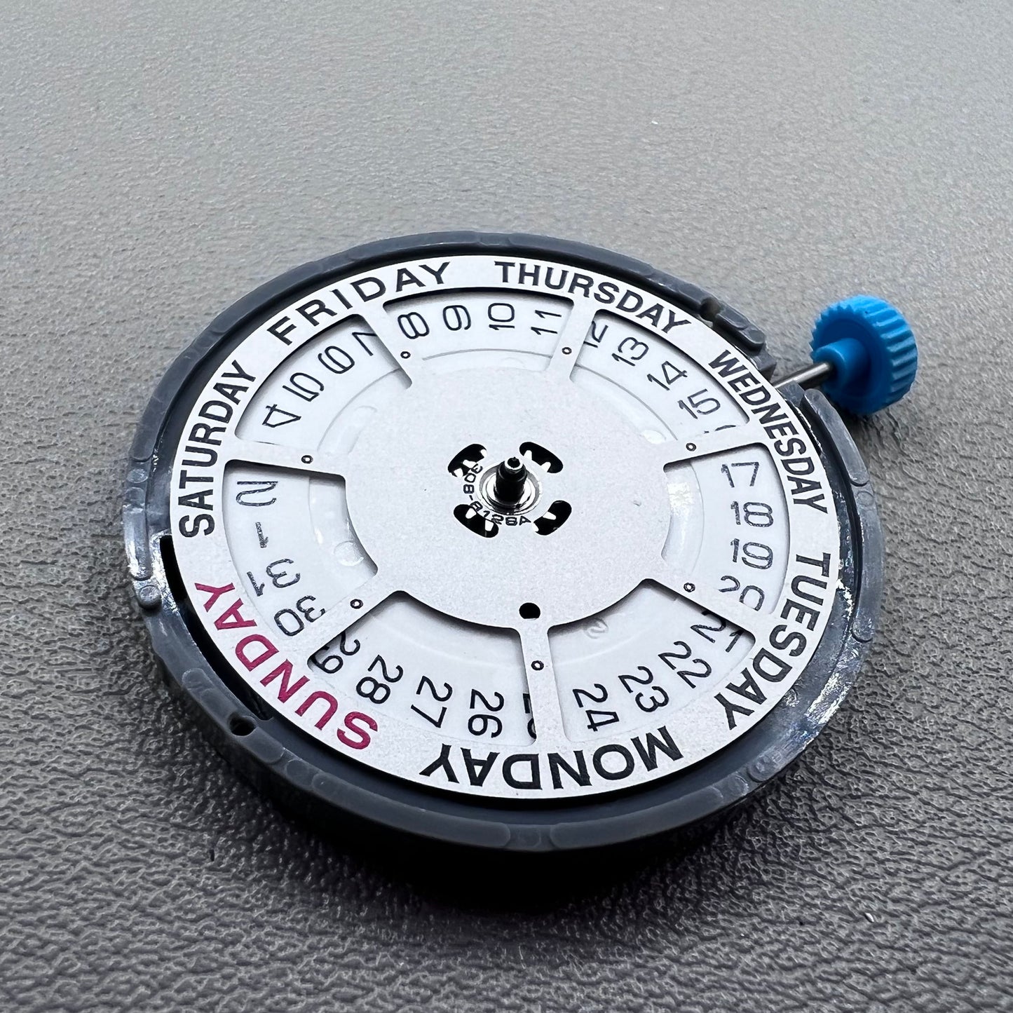 Japan 6M55 Watch Quartz Movement 3 Hands Date@3